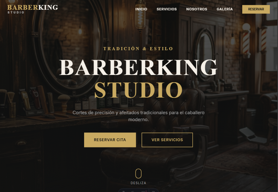Barbería contemporánea